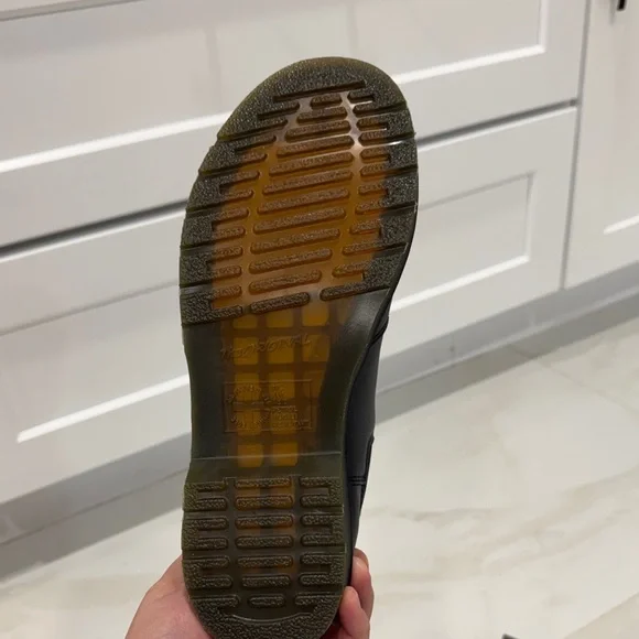 Dr. Martens Black Chelsea Boots with Yellow Stitching - Picture 4 of 5